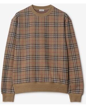 Burberry Mini Graphic Sweatshirt - Brown