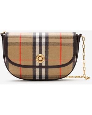 Burberry Mini Highlands Chain Crossbody Bag - Multicolour