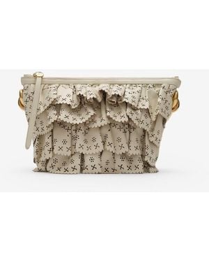 Burberry Mini Ruffle Bag - Metallic
