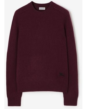 Burberry Cashmere Jumper - Purple