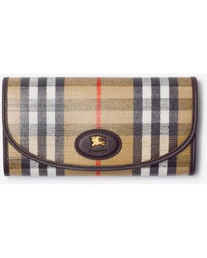 Burberry Highlands Continental Wallet - Multicolour