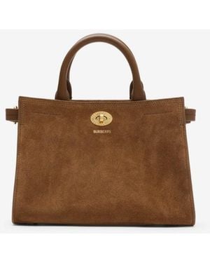 Burberry Mini Cotswolds Tote - Brown