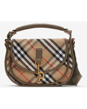 Burberry Small B Clip Messenger Bag - Multicolour