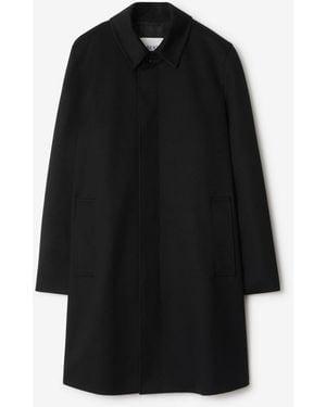 Burberry Mid-Length Cashmere Car Coat - Schwarz