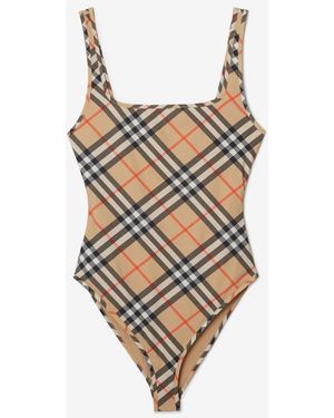 Burberry Classics Check Swimsuit - Multicolour
