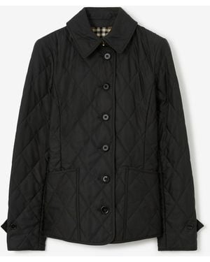 Burberry Quilted Thermoregulated Jacket - Black