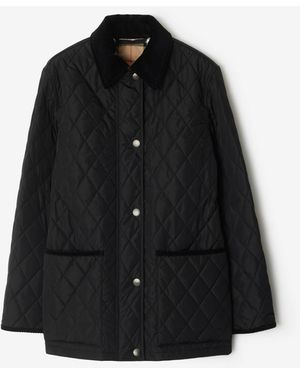 Burberry Quilted Nylon Jacket - Black