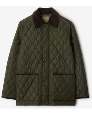 Burberry Quilted Nylon Barn Jacket - Green