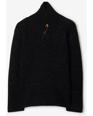 Burberry Wool Jumper - Black