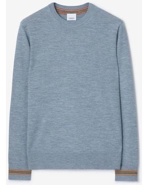 Burberry Wool Sweater - Blue
