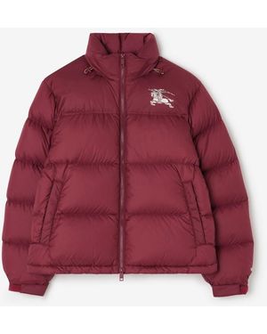 Burberry Highlands Puffer Jacket - Red