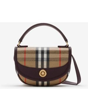 Burberry Mini Highlands Bag​ - Brown