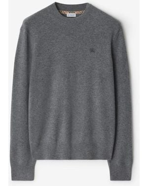 Burberry Cashmere Blend Sweater - Grau
