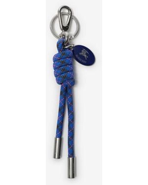 Burberry Check Charm - Blue