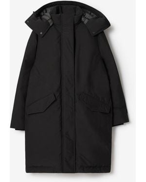 Burberry Down-Filled Coat - Black