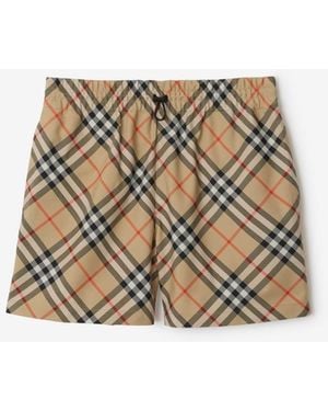 Burberry shorts womens red sale