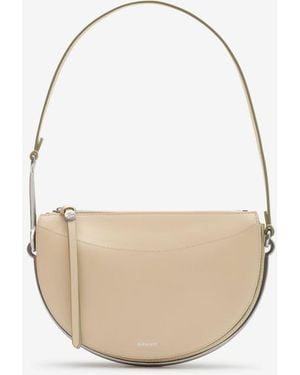 Burberry Small Bridle Saddle Bag - Natural
