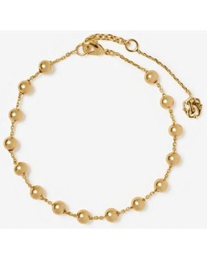 Burberry Ekd Sphere Bracelet​ - Metallic