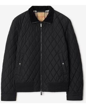 Burberry Quilted Nylon Jacket - Black