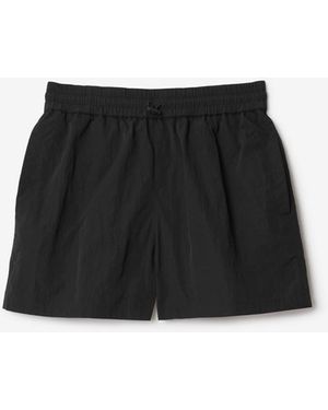 Burberry Classics Nylon Shorts - Black