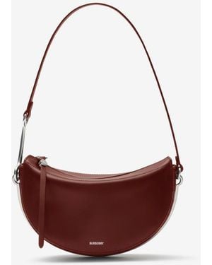 Burberry Small Bridle Saddle Bag - Red