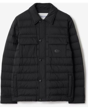 Burberry Nylon Padded Overshirt - Black
