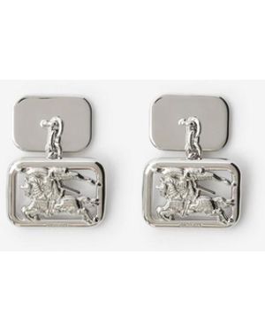 Burberry Rider Cufflinks - White