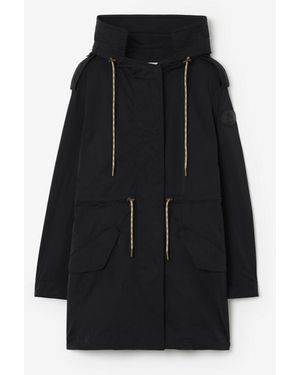 Burberry Stretch Nylon Parka - Black