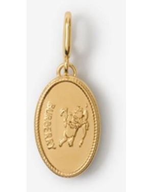 Burberry Knight Stamp Charm - White