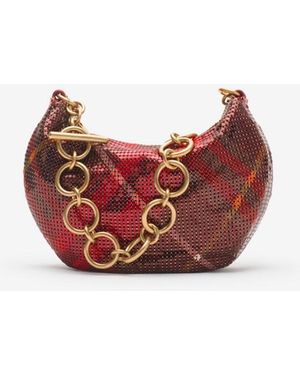 Burberry Chainmail Bag - Red