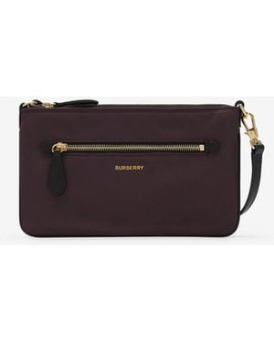Burberry Nylon Zip Pouch - Multicolour