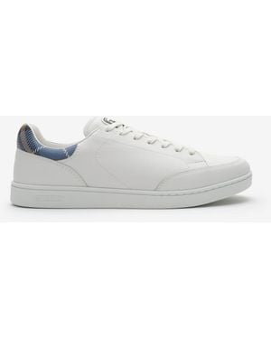 Burberry Leather Set Trainers - White