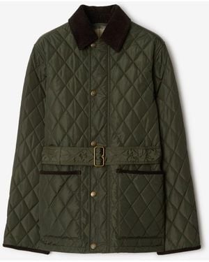 Burberry Quilted Nylon Jacket - Green