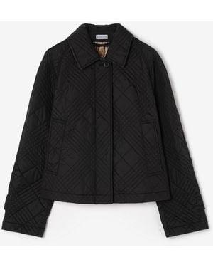 Burberry Quilted Nylon Tiffield Jacket - Black