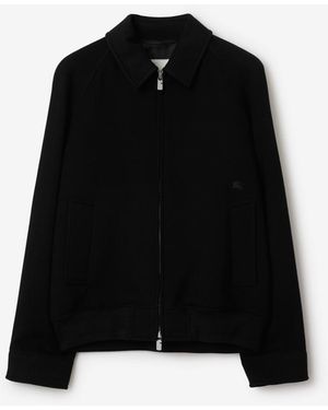 Burberry Cashmere Harrington Jacket - Black