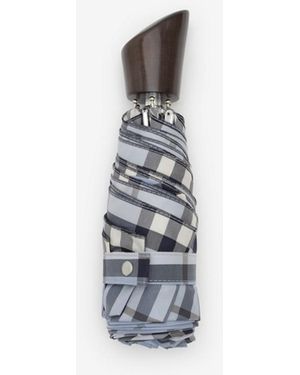 Burberry Check Folding Umbrella - Blue