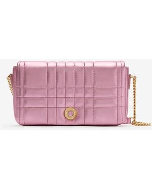 Burberry Small Quilted Leather Crossbody Bag - Pink