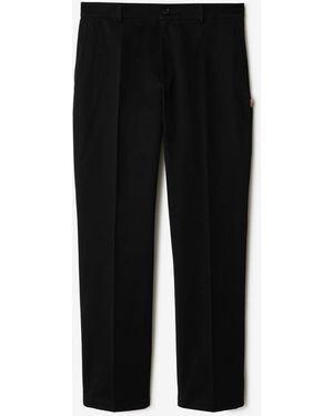 Burberry Cotton Chinos - Black
