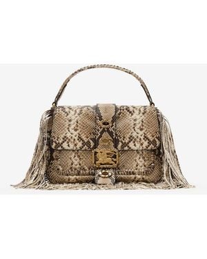 Burberry Small Rider Bag - Brown