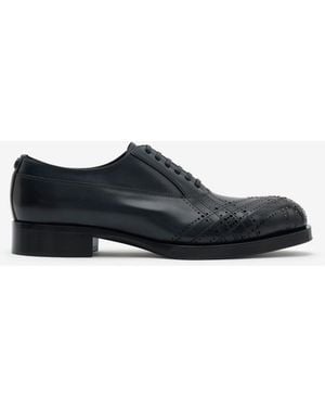 Burberry Leather Windermere Oxford Shoes - Black