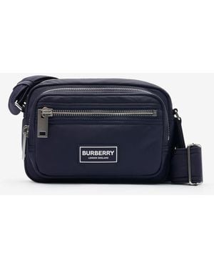 Burberry Nylon Crossbody Bag - Blue