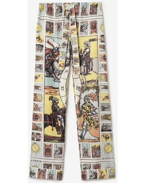 Burberry Tarot Silk Pyjama Trousers - Multicolour