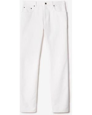 Burberry Slim Jeans - White