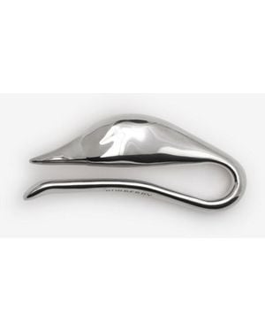 Burberry Duck Tie Bar - White