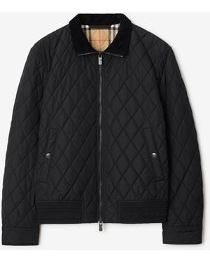 Burberry Quilted Nylon Jacket - Black