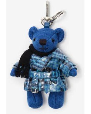 Burberry Thomas Bear Charm - Blue