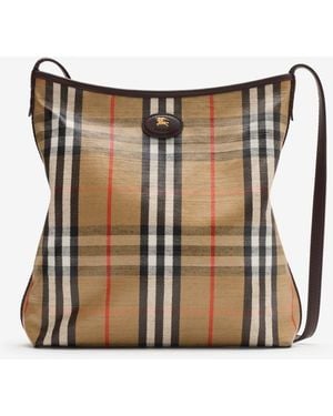 Burberry Small Highlands Shoulder Bag - Brown