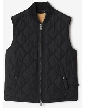 Burberry Quilted Nylon Gilet - Black