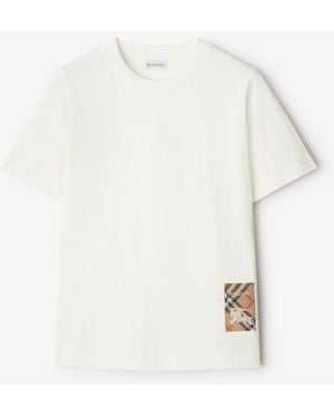 Burberry Classic Cotton T-Shirt - White