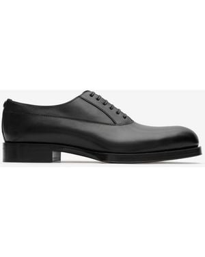Burberry Leather Windermere Oxford Shoes - Black